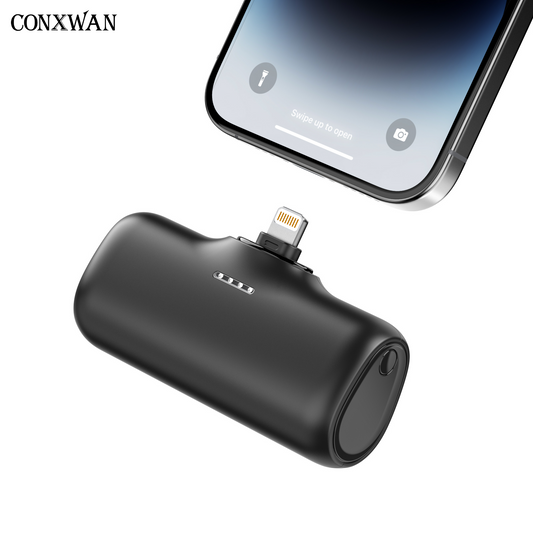 CONXWAN Small Portable Power Bank - 5000mAh